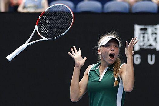 Корнеева вышла в основную сетку Открытого чемпионата Австралии
