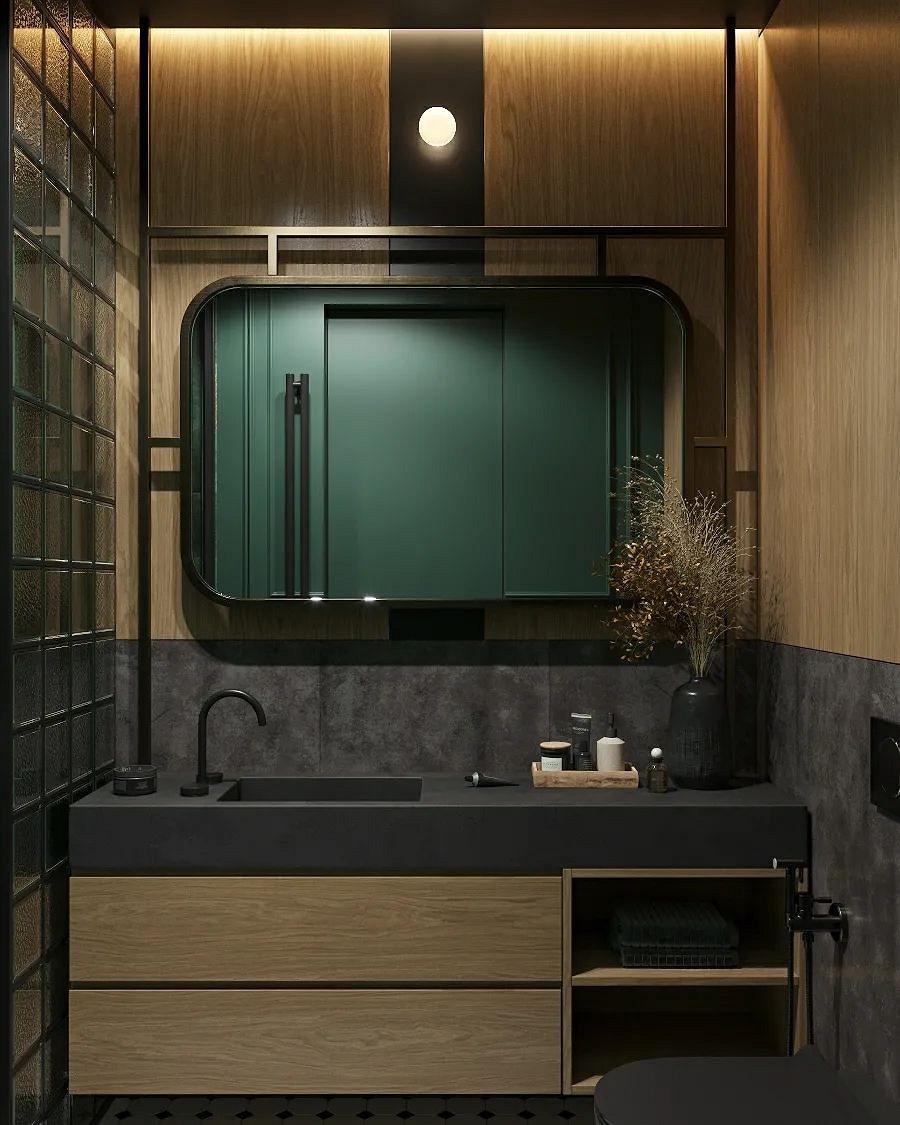 9 необычных решений для ванной комнаты из проектов дизайнеров18