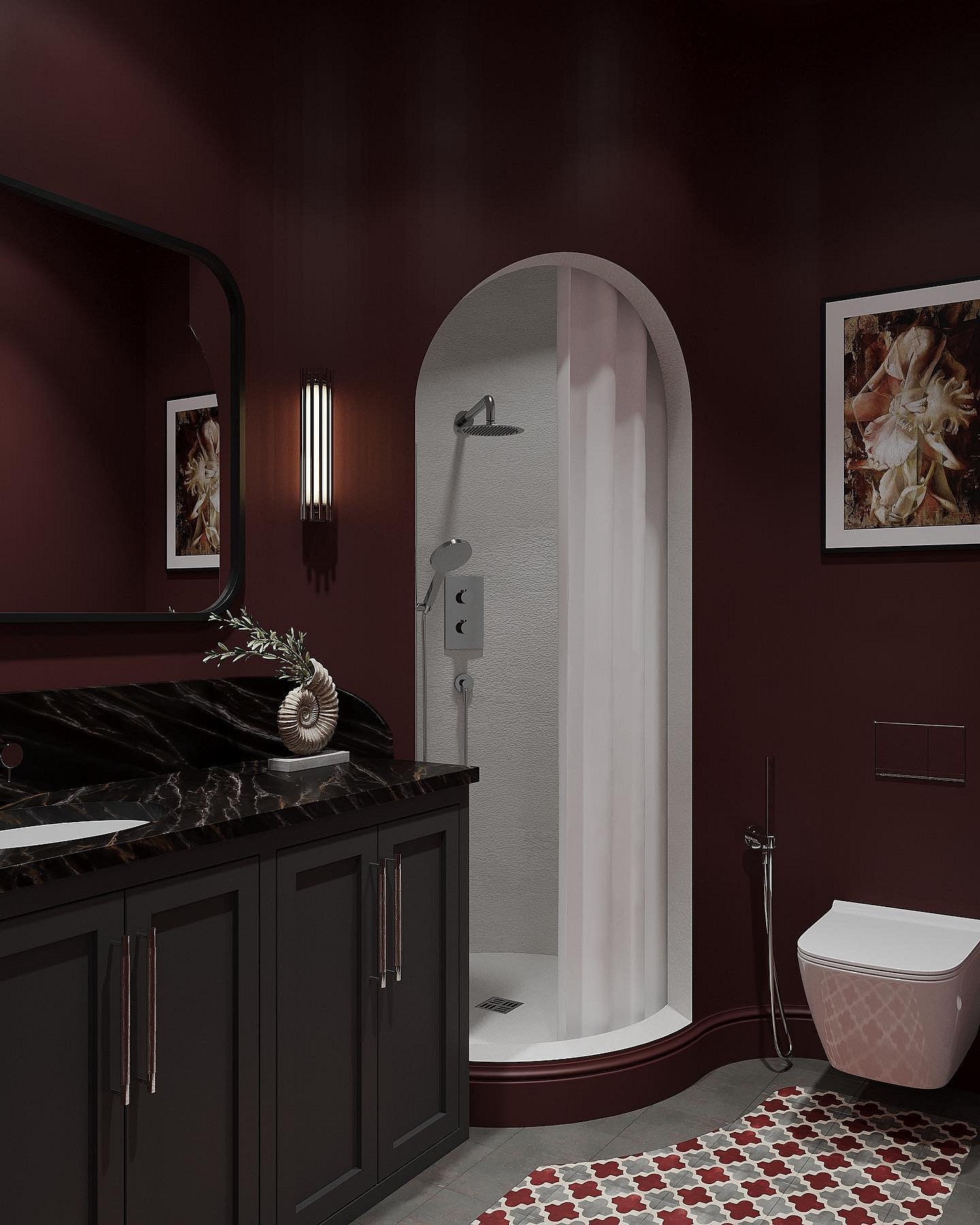 9 необычных решений для ванной комнаты из проектов дизайнеров2