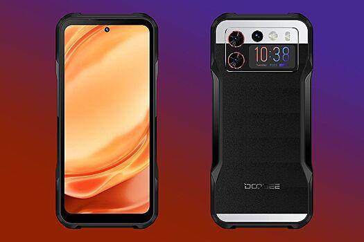 Анонсирован бронированный смартфон Doogee V20S с двумя дисплеями