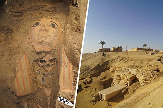 В древнейшем «городе мертвых» Египта нашли уникальную гробницу, высеченную в скале