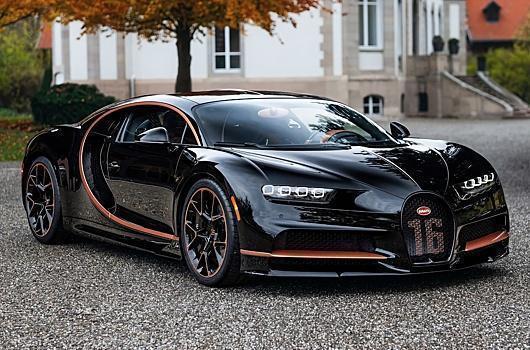 Bugatti выпустила последний Chiron