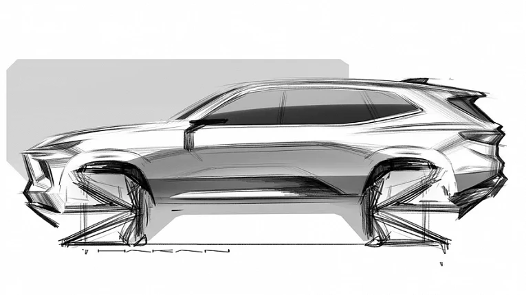 Buick готовит кроссовер Enclave нового поколения: первые официальные эскизы2