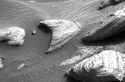 Curiosity обнаружил на Марсе культовый символ "Звездного пути"