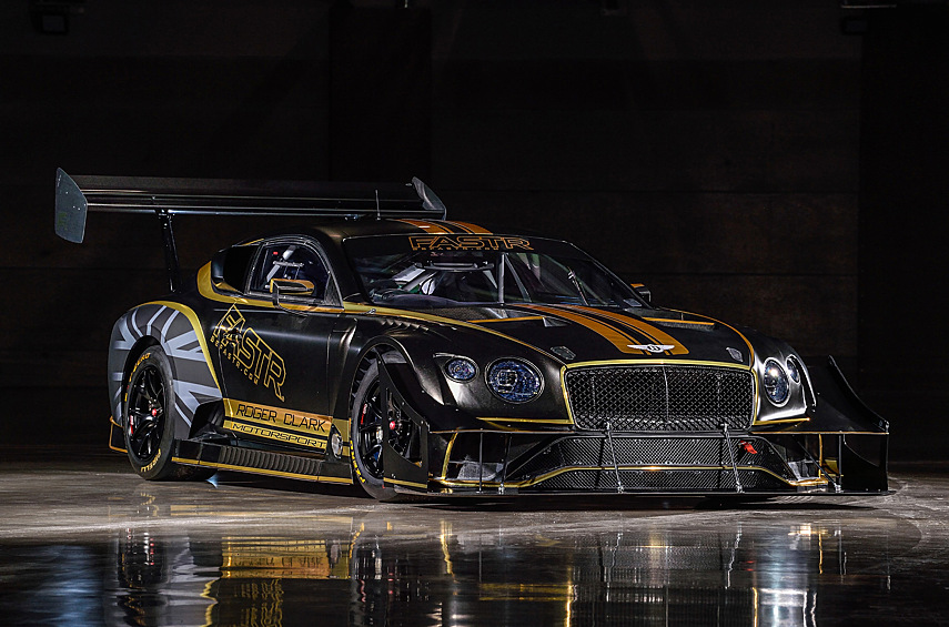 Bentley Continental GT3 Pikes Peak. Купе для знаменитой «гонки к облакам» оснастили наиболее крупным в истории фирмы антикрылом.