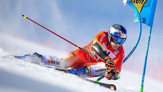 Одерматт победил в скоростном спуске на Кубке мира по горным лыжам