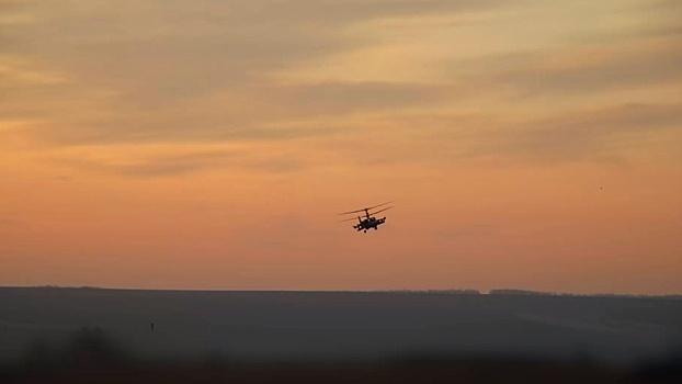 Группа вертолетов ВКС РФ нанесла ракетный удар на Краснолиманском направлении