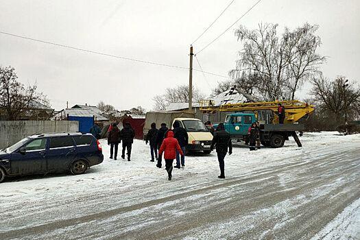 В поселке под Воронежем ввели режим ЧС после падения боеприпаса