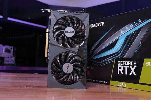 Инсайдеры показали характеристики «урезанной» видеокарты GeForce RTX 3050