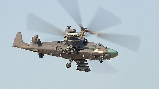 Российский вертолет Ка-52 уничтожил опорный пункт ВСУ на купянском направлении