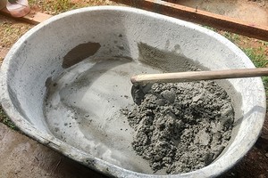 Как разводить цемент: пропорции песка и воды для раствора0