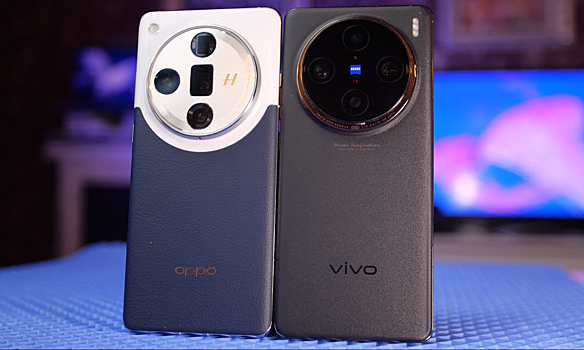Блогер сравнил работу камер в смартфонах Vivo X100 Pro и Oppo Find X7 Ultra