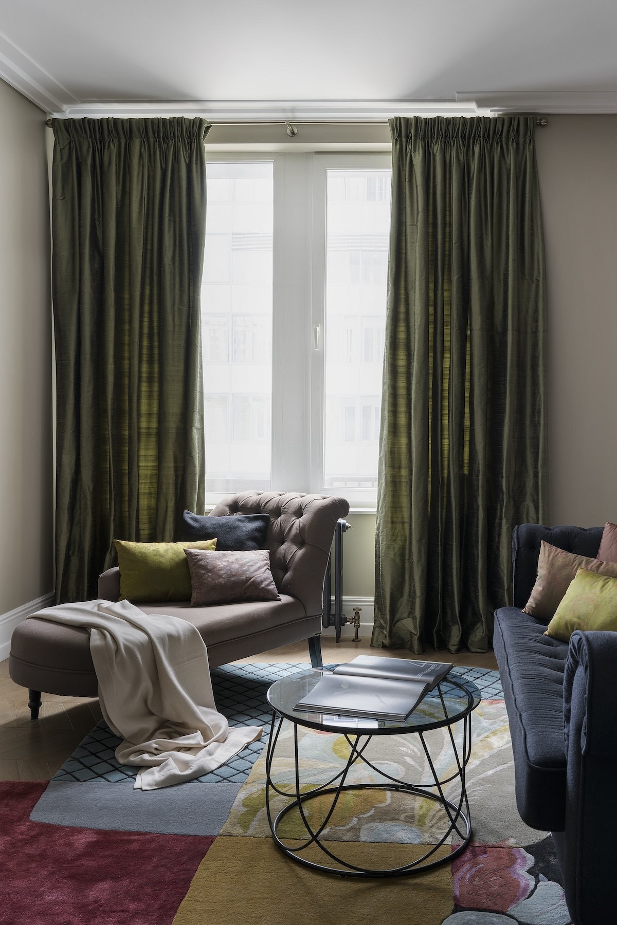 Квартира-будуар: сложные цвета, максимум функциональности и безупречный классический стиль21
