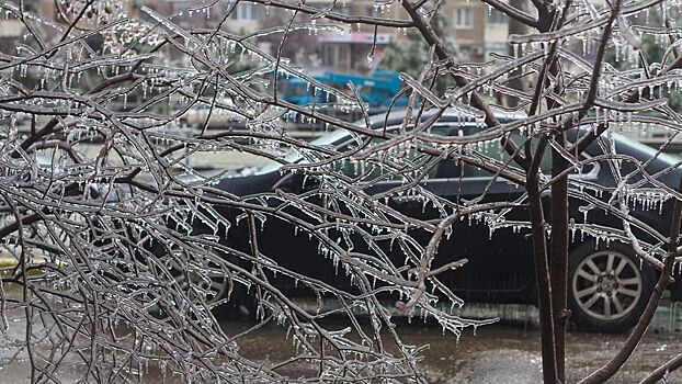 Москвичей предупредили о ледяном дожде и гололеде