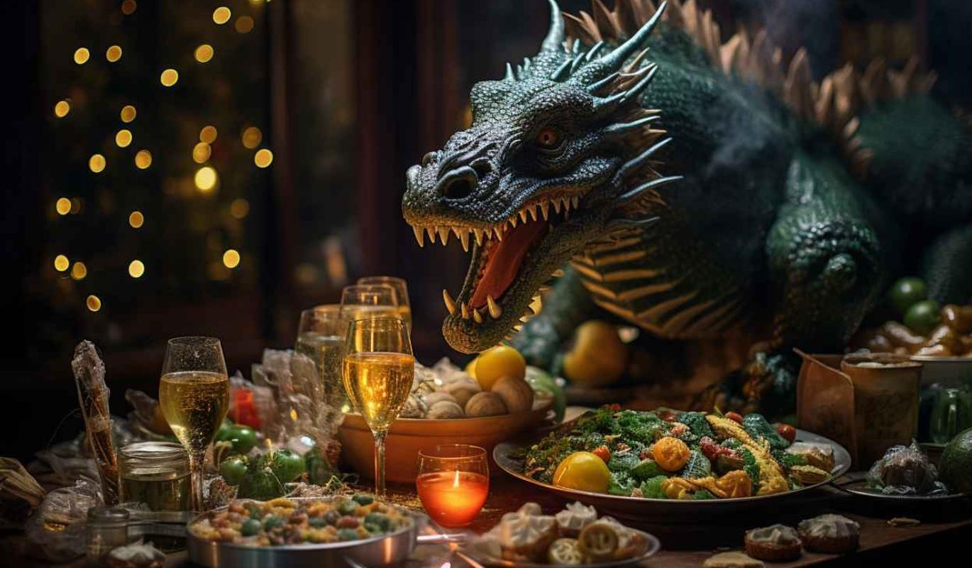 Меню на Новый год 2024 — год Дракона: варианты блюд, оригинальные рецепты