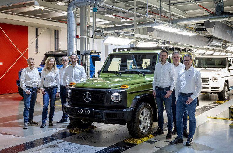 Mercedes-Benz произвел полумиллионный G-Class, и у него дизайн в стиле 80-х2