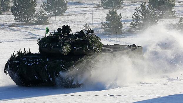 Минобороны РФ заявило об уничтожении еще одного танка Leopard