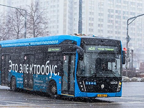 Москвичей призвали пользоваться общественным транспортом из-за снегопада