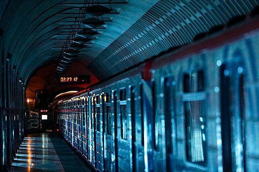 На серой ветке метро Москвы увеличены интервалы движения из-за человека на пути0