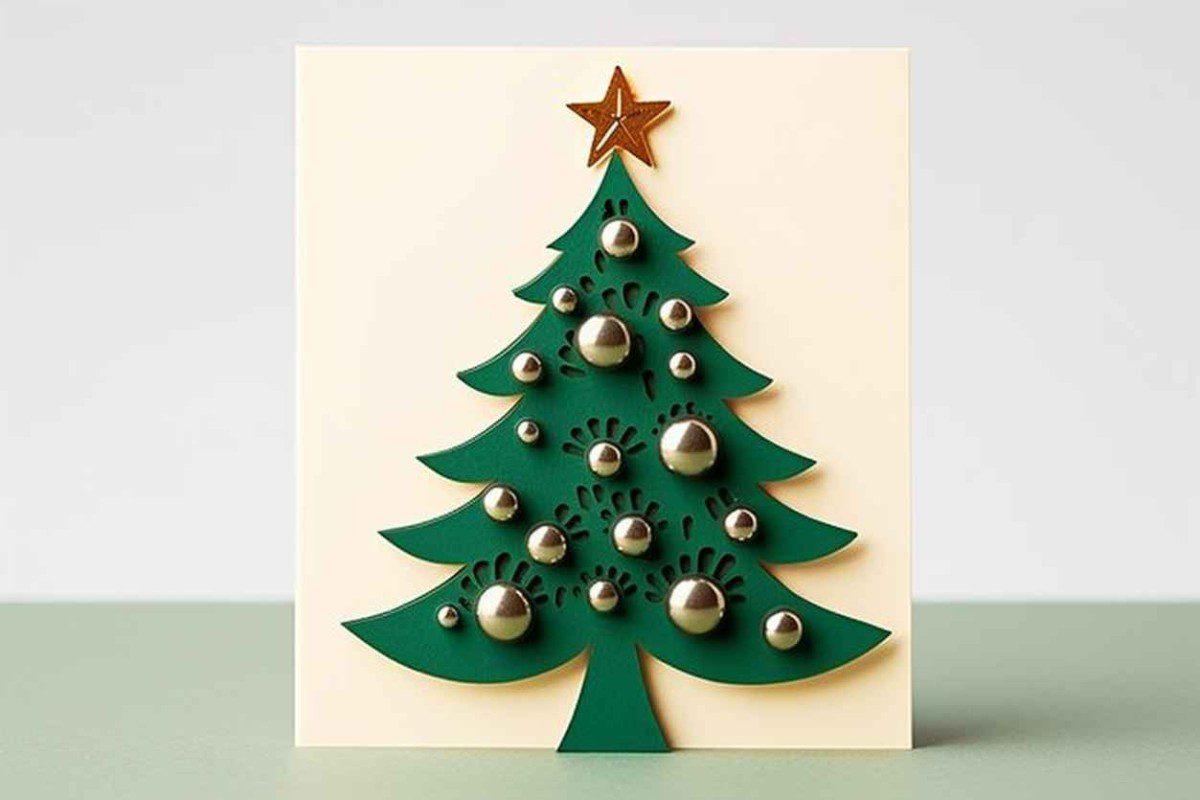 Объемная елка своими руками из бумаги (картона): схемы и шаблоны