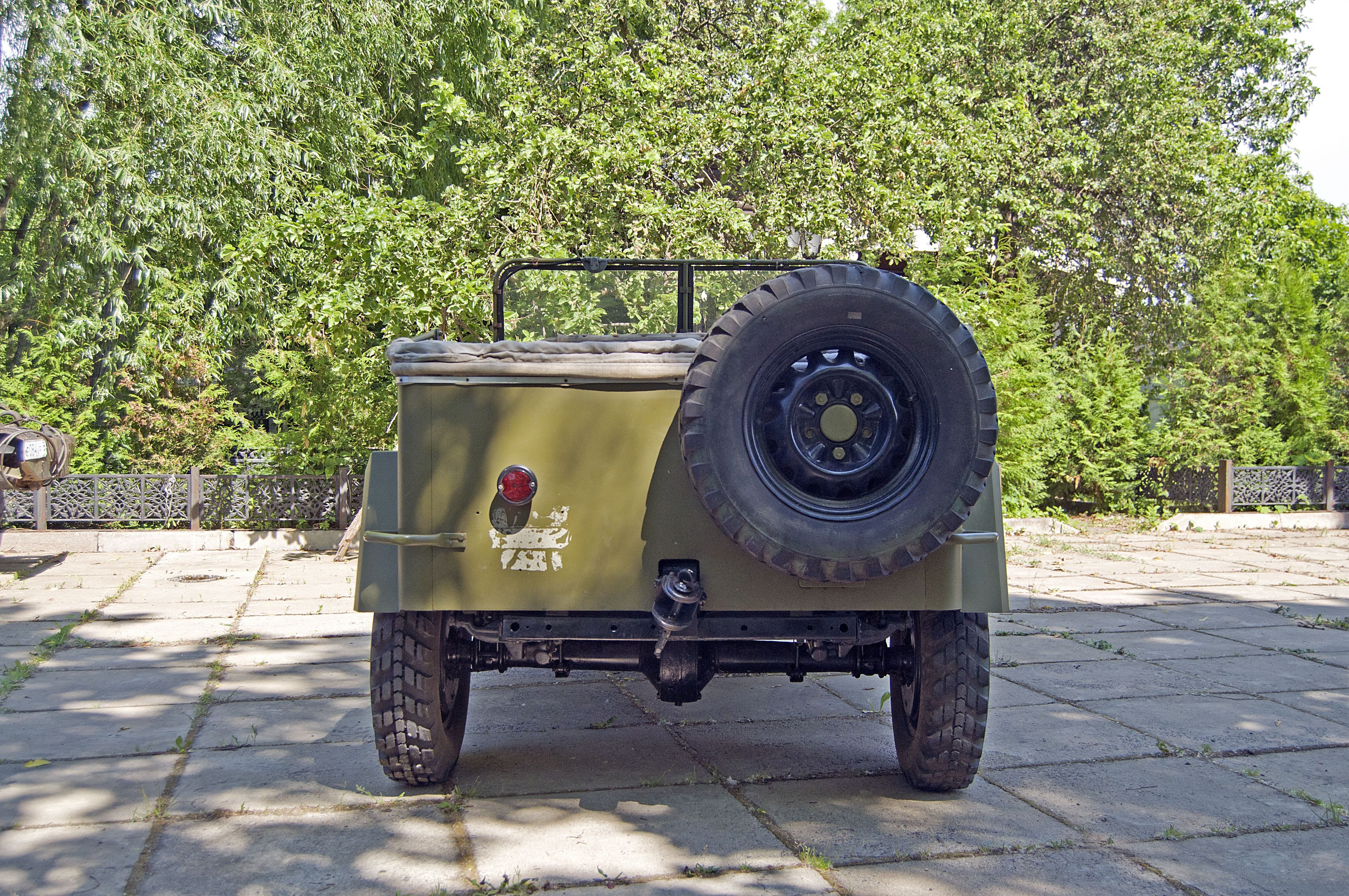 Он вам не Willys: тест-драйв ГАЗ-67 1944 года2