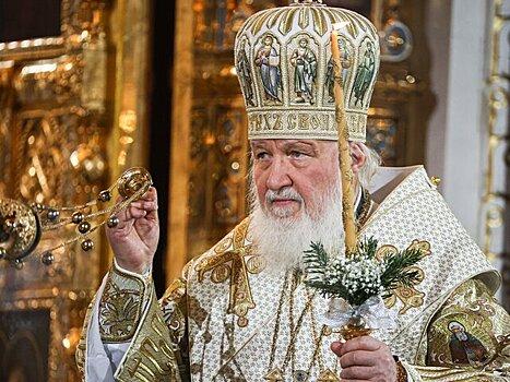 Патриарх Кирилл поздравил православных с Рождеством0