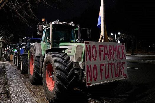 Почти 70% жителей Германии поддержали протесты фермеров0