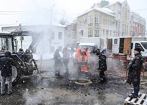 После прорыва трубы в российском городе возбудили уголовное дело