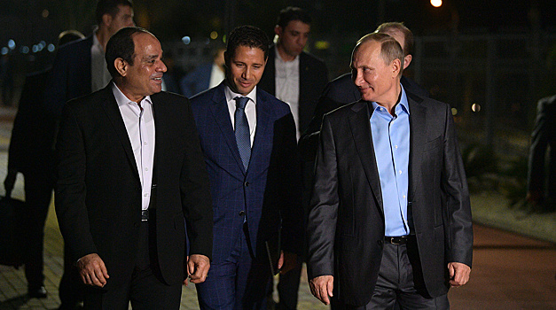 Путин и президент Египта поучаствуют в мероприятии на АЭС Эль-Дабаа