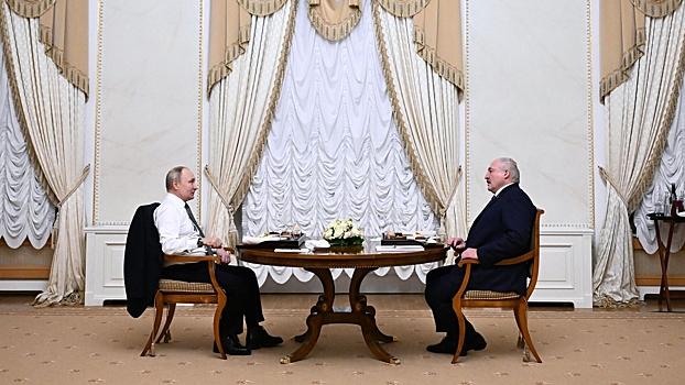 Раскрыто меню обеда Путина и Лукашенко