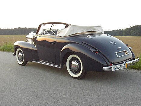 Реставратор восстановил трофейный Opel Kapitan 1939 года выпуска