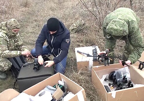 Российским военным передали партию экспериментальных FPV-дронов