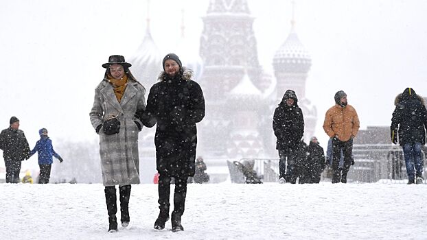 Синоптик предупредил о сильном снегопаде в Москве на Крещение