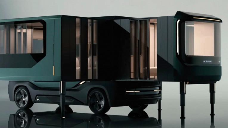 Стартап AC Future показал стильный раздвижной автодом, созданный совместно с Pininfarina1