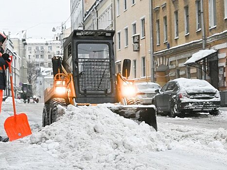 Сугробы в Москве выросли на 9 сантиметров