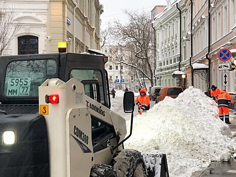 Суммарная высота снега в Москве превысила 70 сантиметров