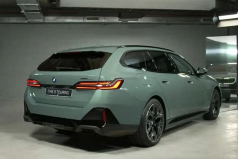 Универсал BMW i5 Touring рассекречен: видео и новые фотографии1