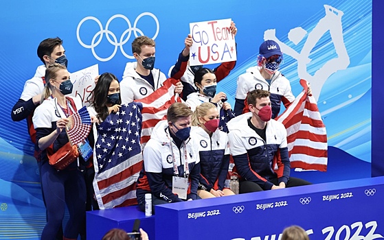НОК США: американские фигуристы получат золотые медали Игр в Пекине