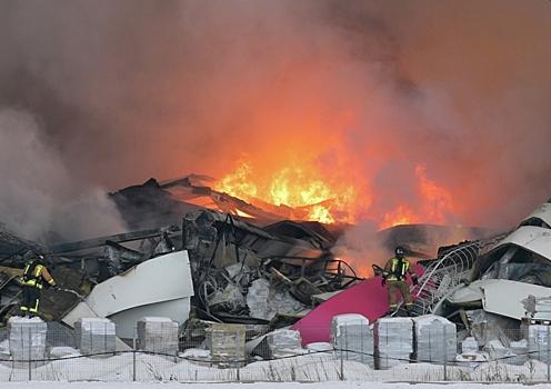 В Wildberries сообщили детали пожара на складе в Шушарах