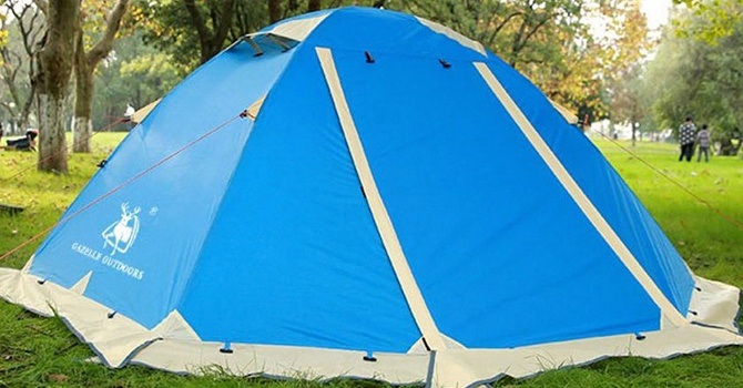 Палатка с юбкой