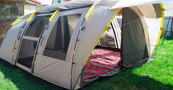 Полубочка – кемпинговая палатка