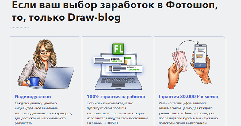 Школа дизайна на Draw-blog
