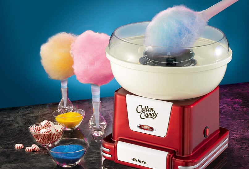 Аппарат для приготовления сладкой ваты – отличный подарок для сладкоежек