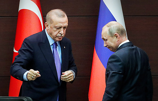 Эрдоган: Путин пообещал "не затягивать" с визитом в Турцию