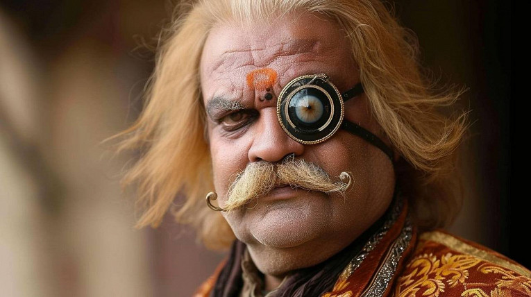 «Гарри Поттер» из Индии: нейросеть показала культовых героев в стиле Болливуда3