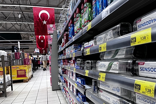 Данные по годовой инфляции в Турции оказались выше ожиданий