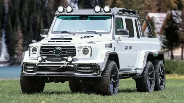 Mansory Gronos 6x6 — гигантский и очень дорогой пикап с шикарным салоном1