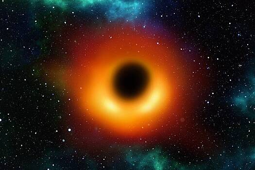 Обнаружена красная черная дыра
