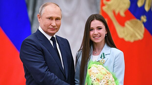 Песков заявил, что Путин, безусловно, поддерживает Валиеву