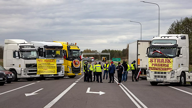 Польские перевозчики намерены возобновить блокаду границы с Украиной с 1 марта